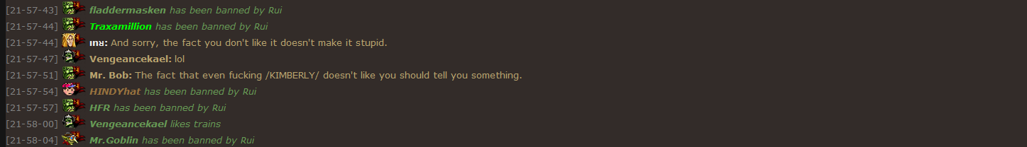 This is where we all took a ban for ruining the site.