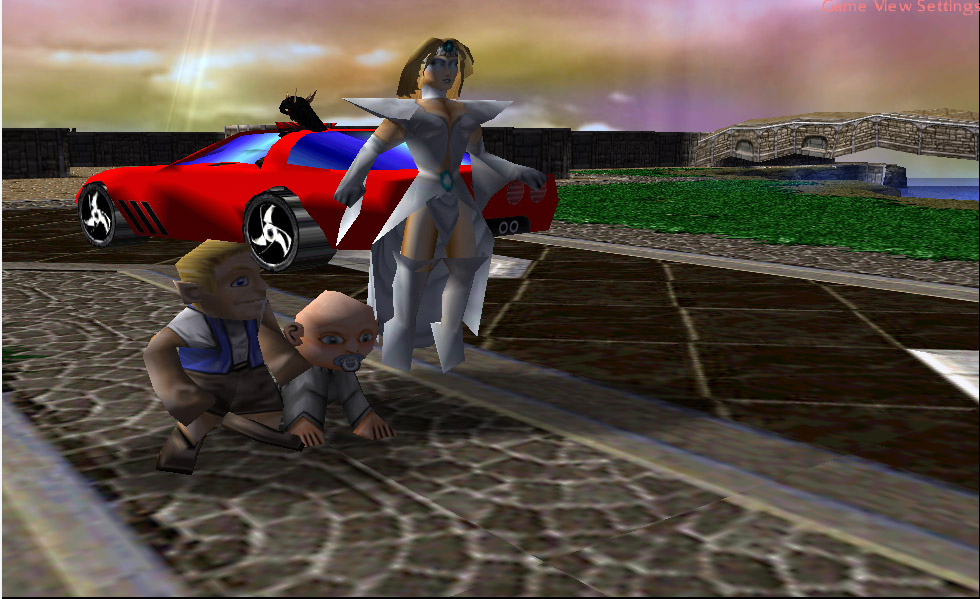this is whitephoenix family.mrs.whitephoenix take her baby and her child to the park.