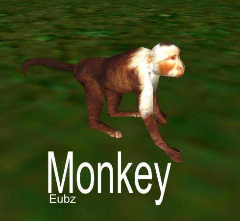 This monkey is created using 3ds max. Its bones and animations are done in mdlvis. It is really easy to create scratch models in 3ds max specially on