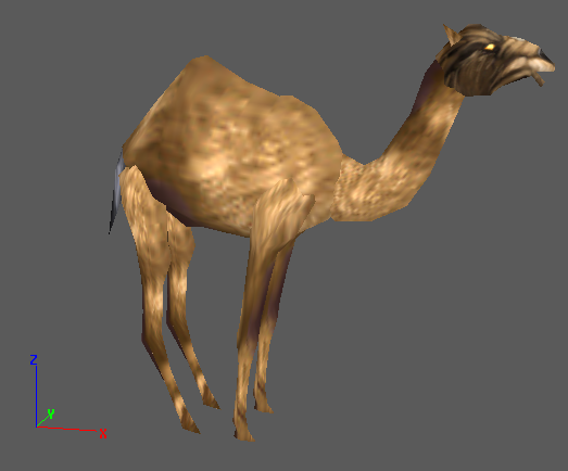 this one use ingame texture it is inspired by DonDustin camel model :p !!