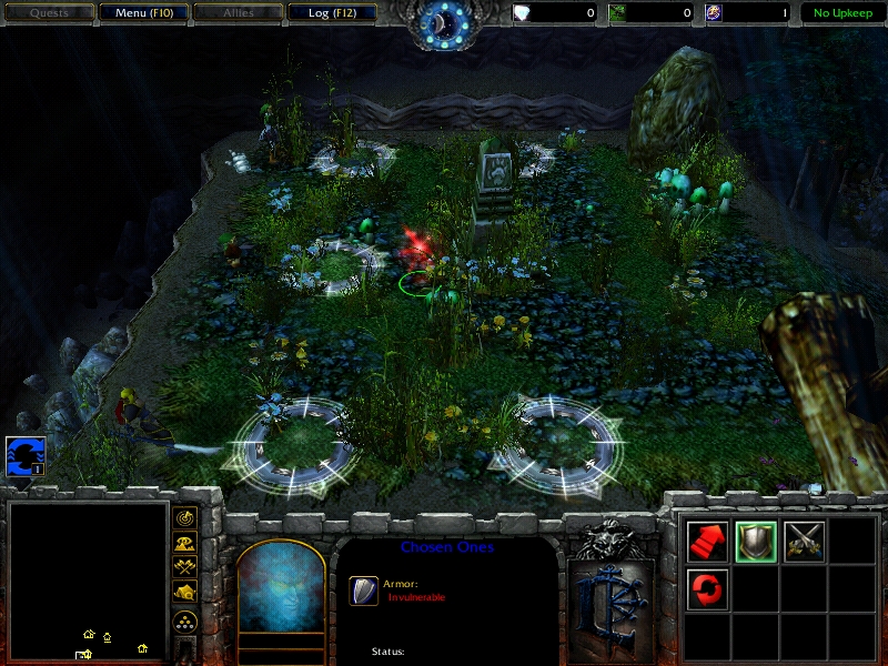 This screenshot shows Link (link.mdx by ElectricSaiyan), Young Link (younglinkbyzerox.mdx by Zerox), Zelda (Impaler.mdx by Jigrael).

THIS MAP IS TE