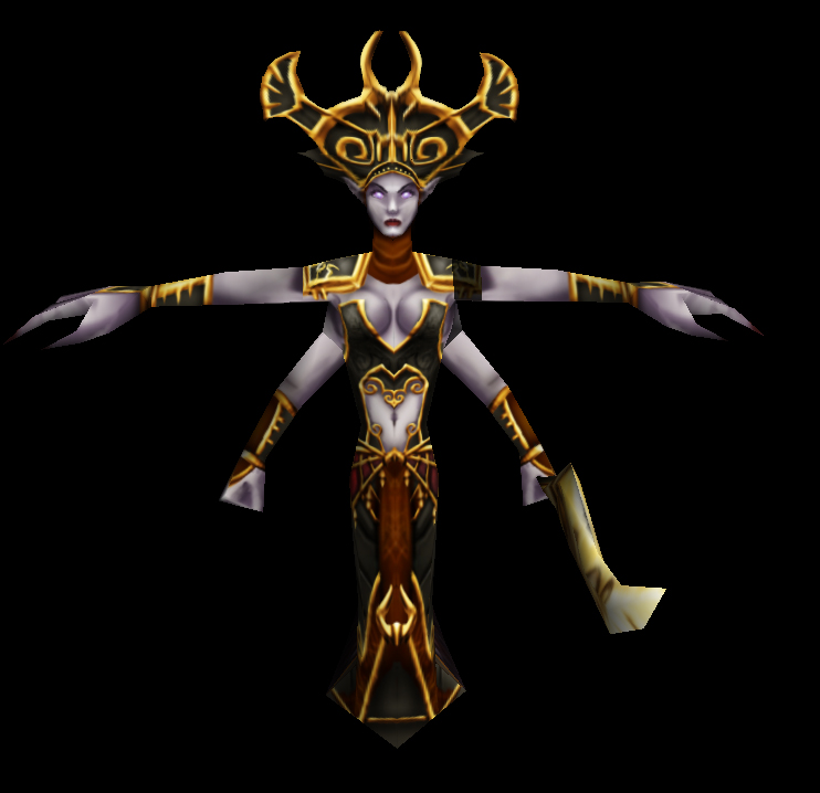 This skin is based off the Shivarra from WoW.
Can you guess what model this is?