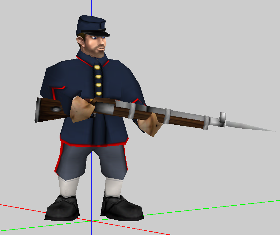 Thomas and his gun