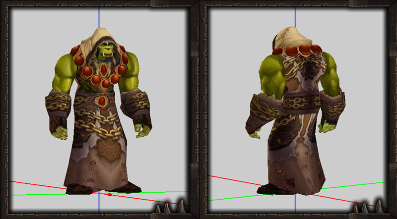 Thrall Lowpoly Recreation for Clash of Legends project
Mesh final size: 124kb.