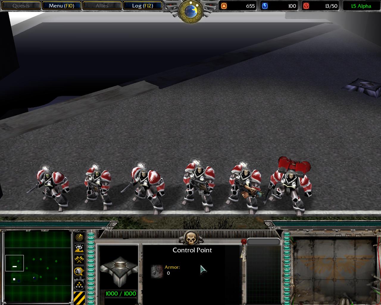 Tier 1 Space Marine Blood Ravens ready to fight for the emperor!

From left to right: Space Marine Scout with Combat Knife, Space Marine Scout with