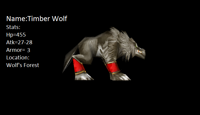 Timber Wolf