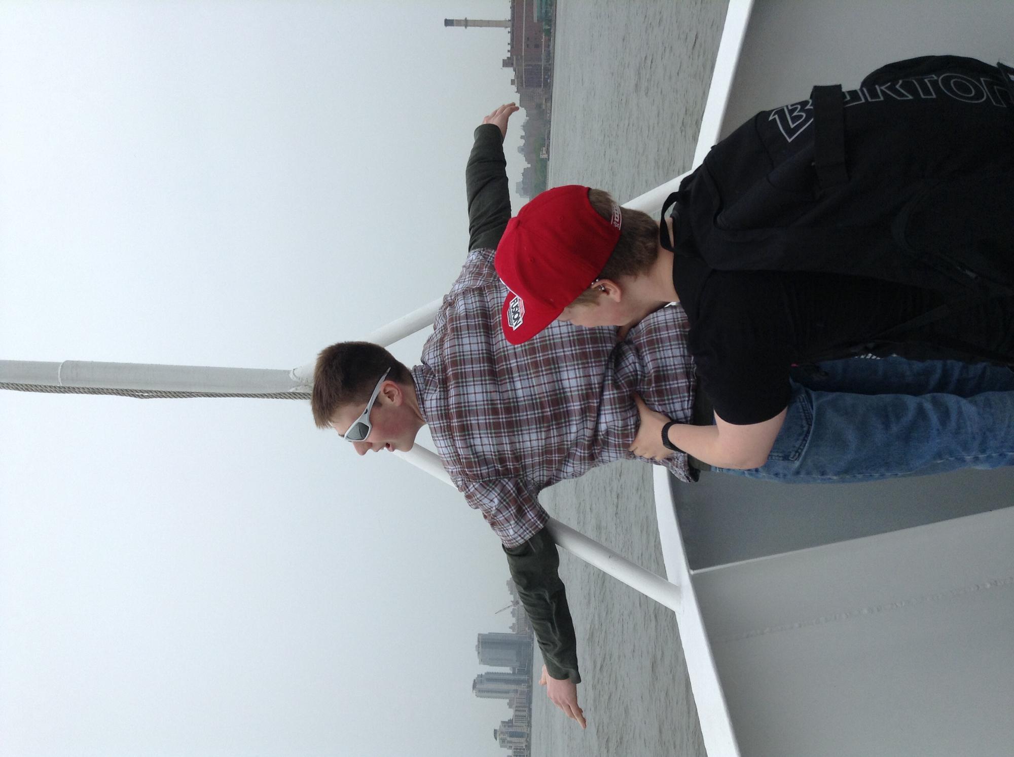 Titanic scene - nyc