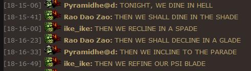 TONIGHT WE DINE IN HELL