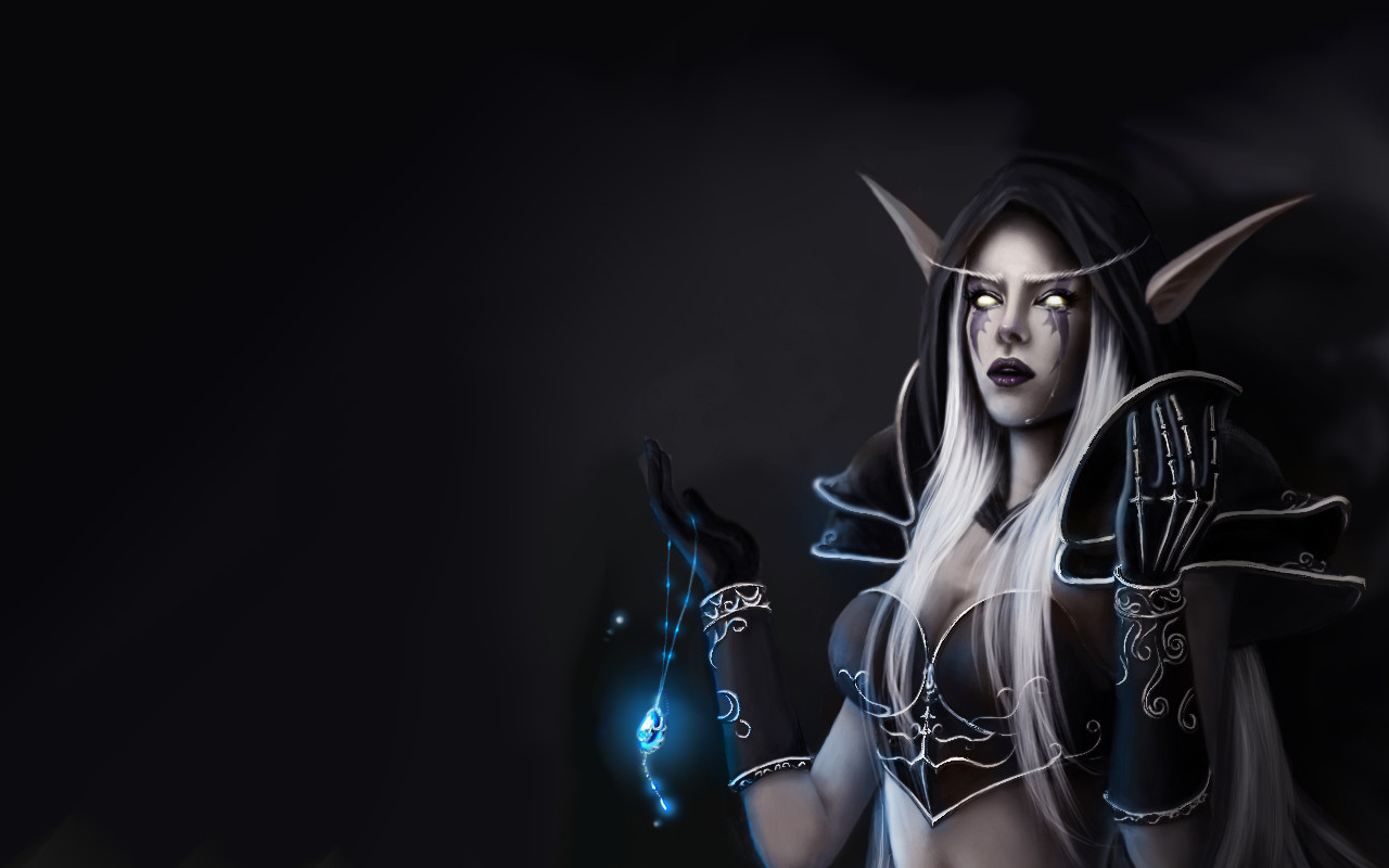 Took from DeviantArt, Undead Sylvanas is the sexiest char in WoW :D