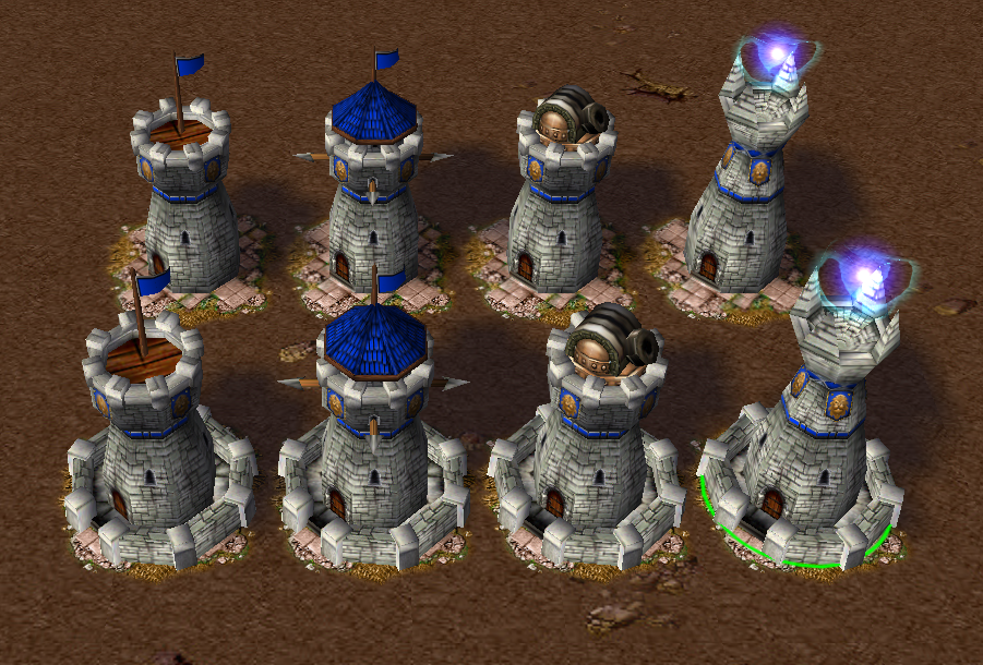 towers