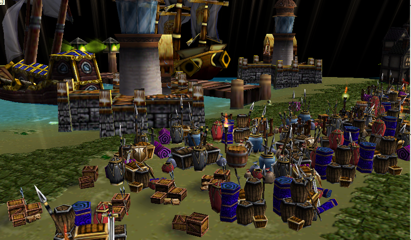 Trading Area & Seaport