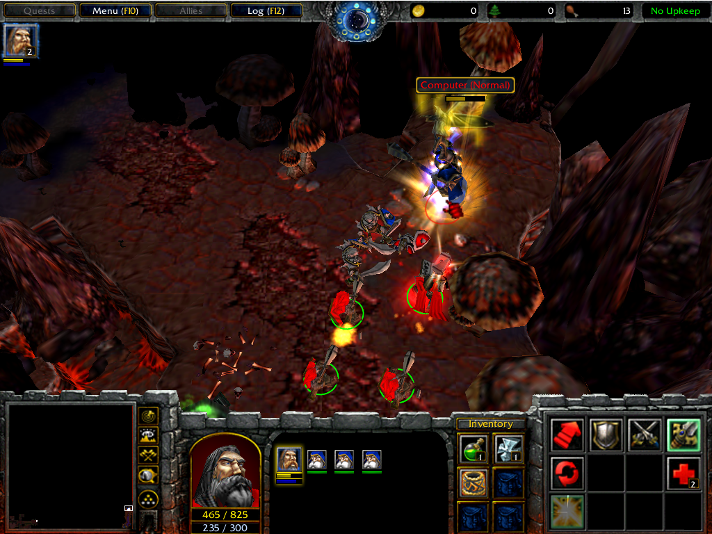 Trapped in no man's land picture 2

This is just a basic fight too :)