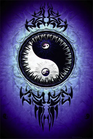 Tribal ying yang