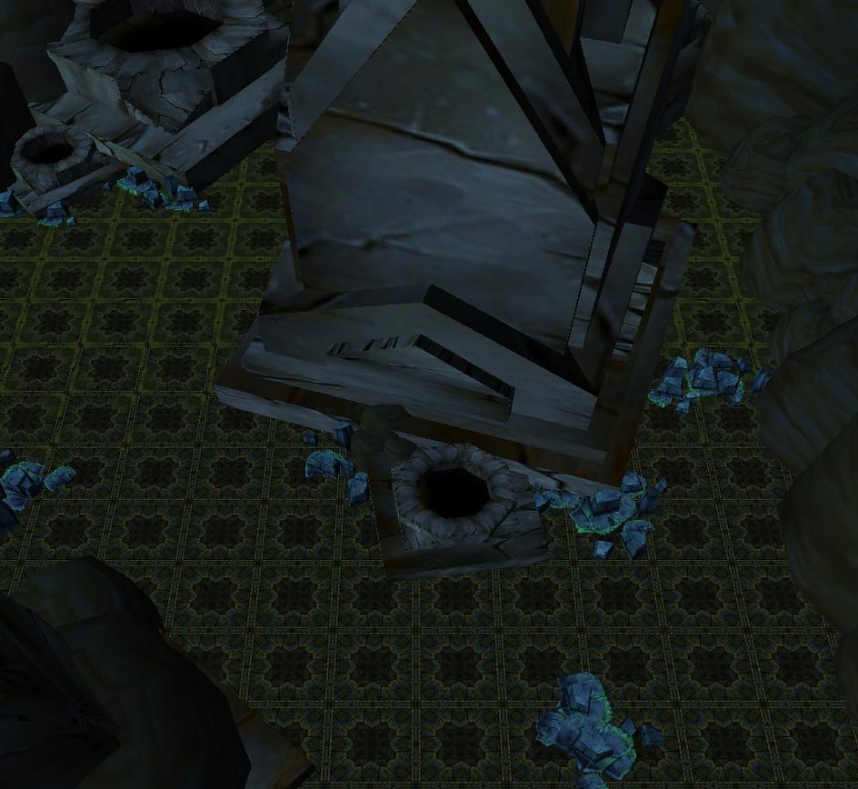 Tried making playable terrain. This is some ruins or something.