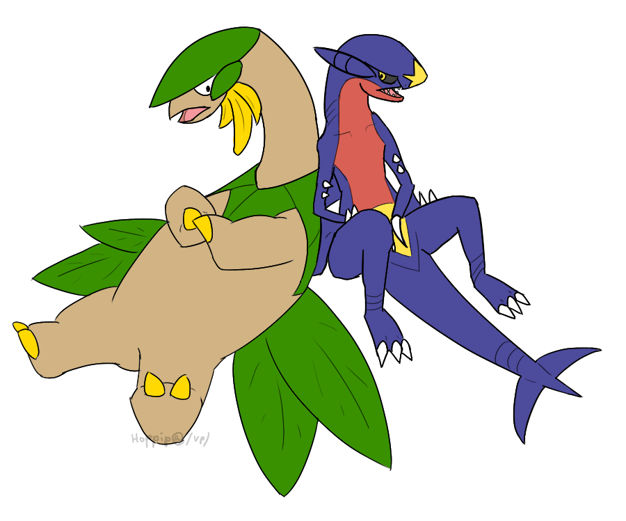 tropius and garchomp