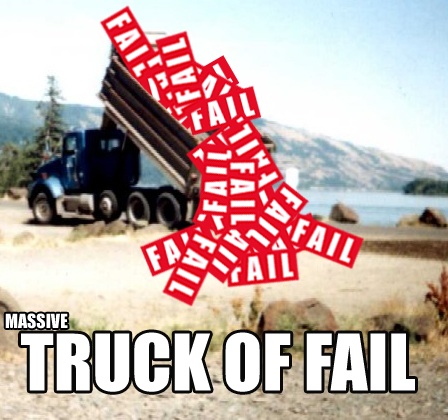 Truck of fail