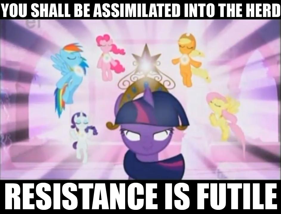 u shall be assimilated