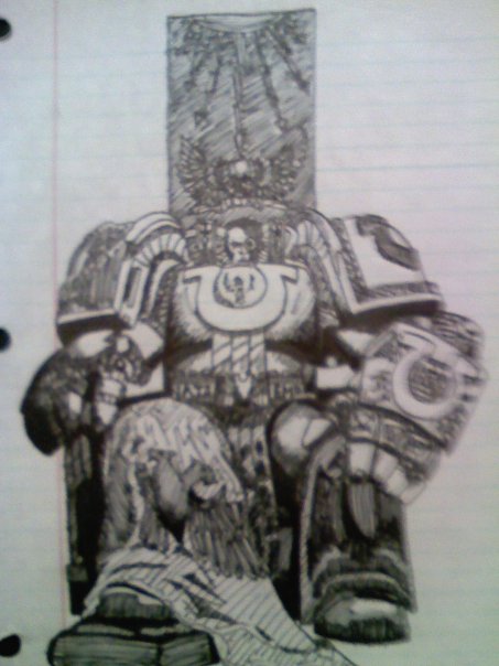 ultramarine, ink