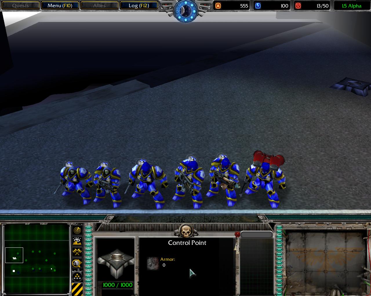 Ultramarines, now with helmet, thanks to IronMaiden from XGM.