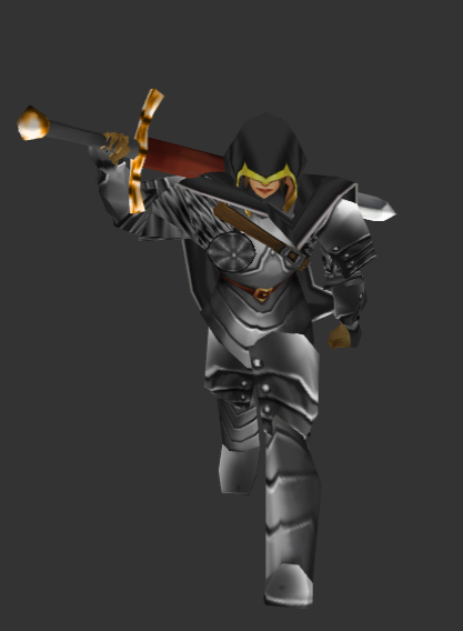 Unanimated walk