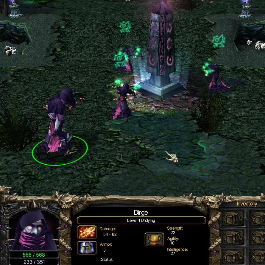 Undying Zombie for Dota map.