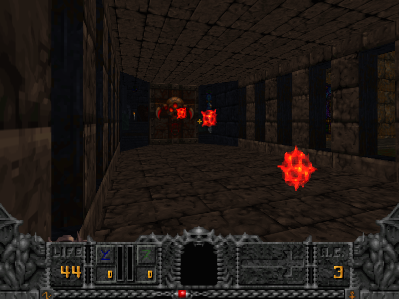 Unholy Death (unholydeath.wad)
MAP46 - Promised Land

Fancy trap! And it's coded!
