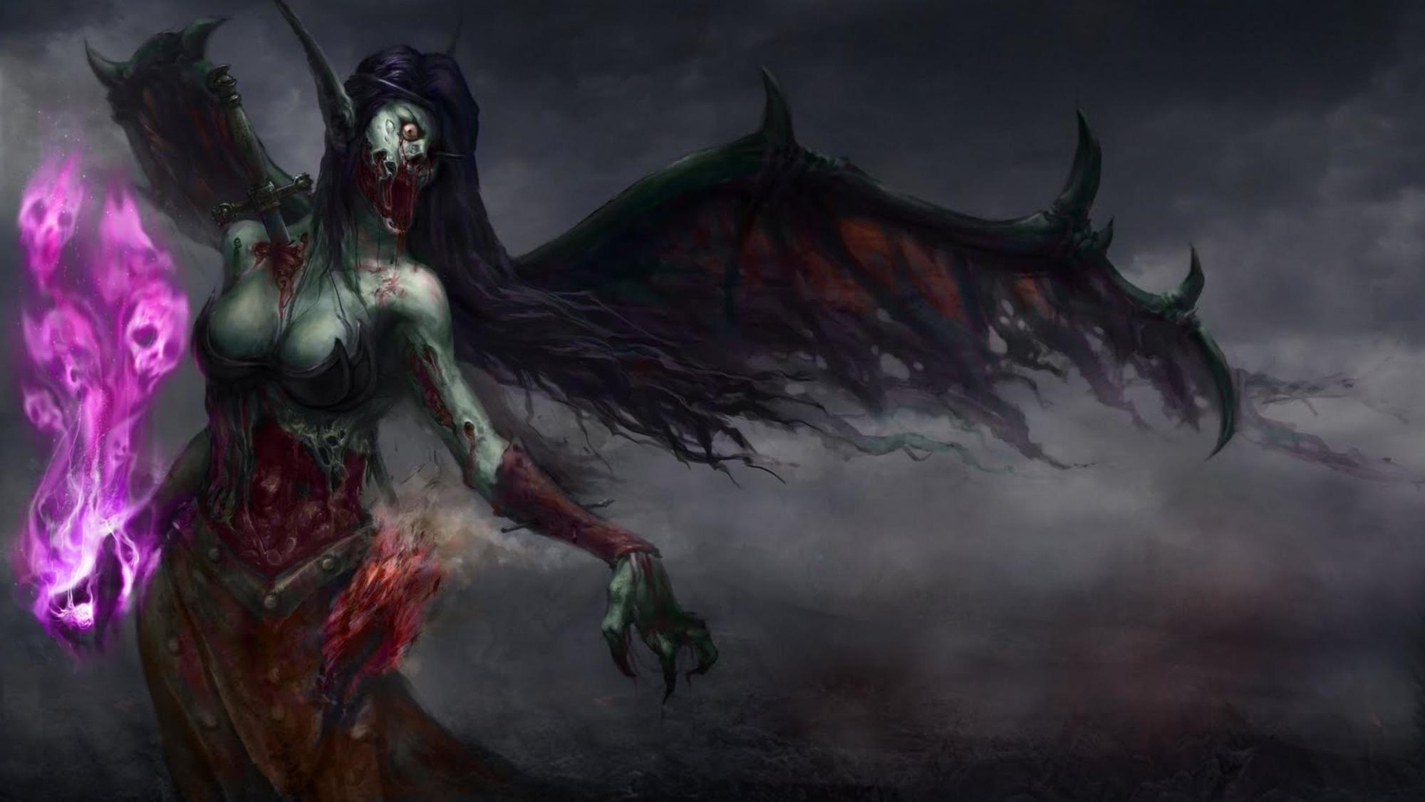 Unholy form of the character I showed earlier