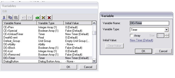 unit event DEvTimer