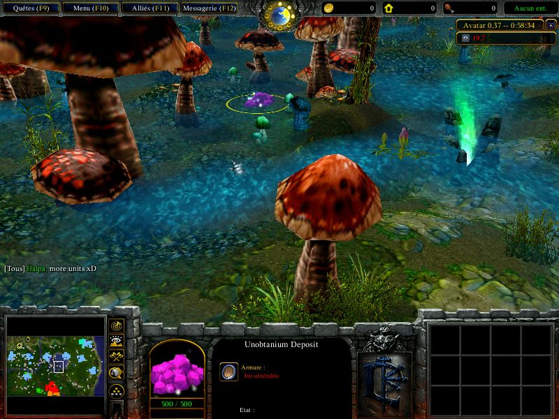 Unobtanium in swamp