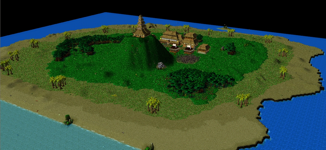 (Updated: 09/09/10)
An angle of the island, taking just to show a bit more the terrain.