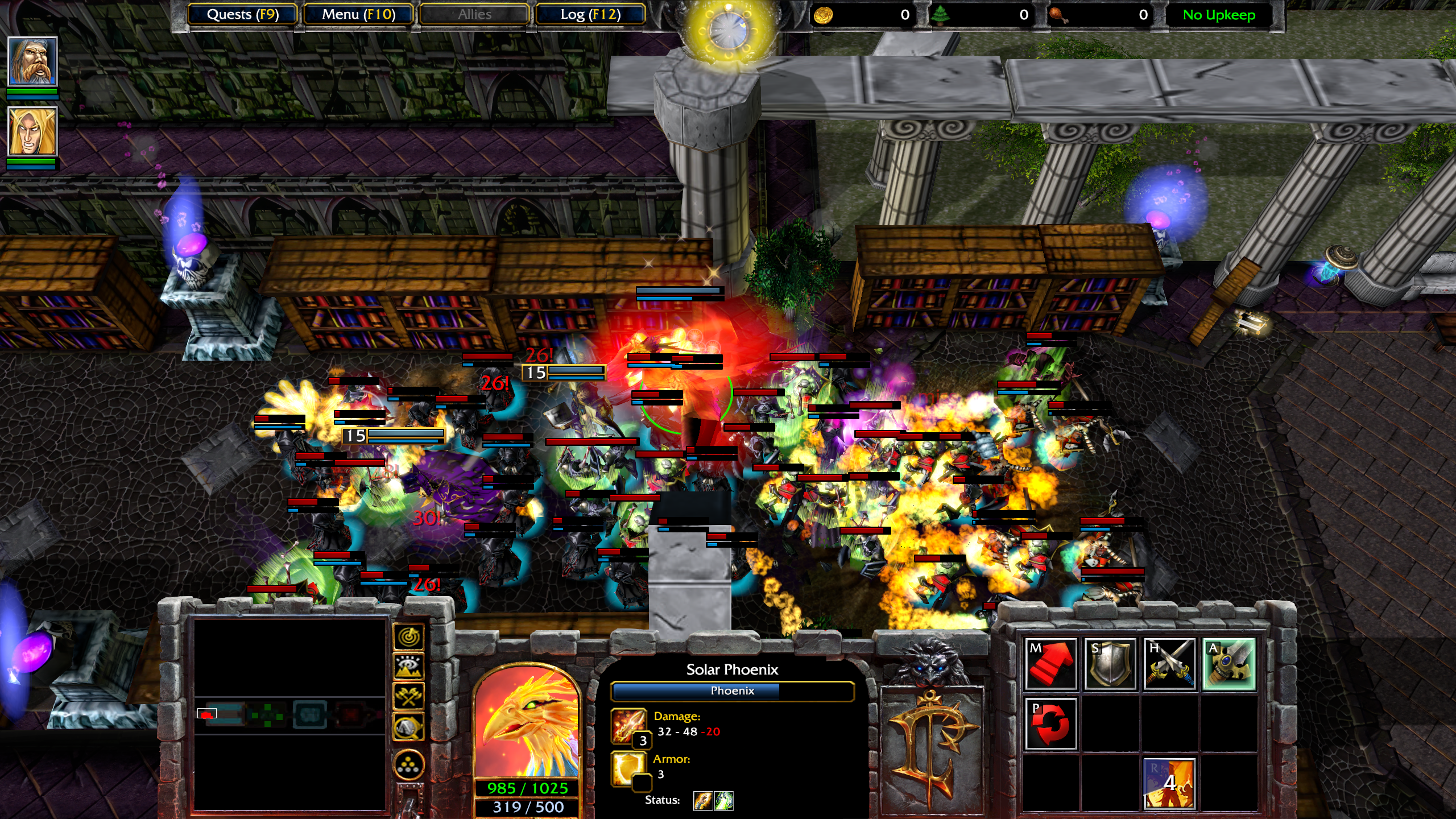 Uther, Kael'thas & the Phoenix