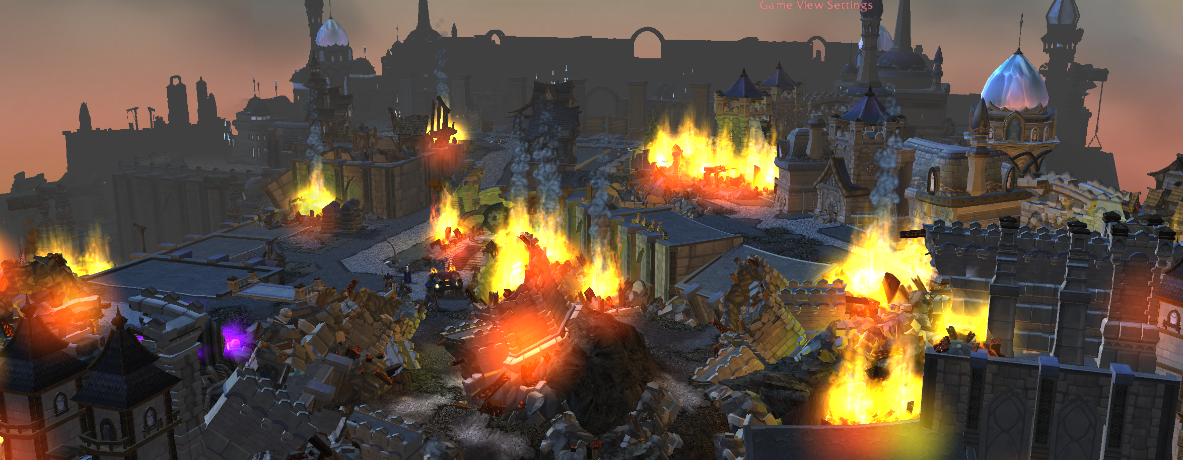 Uther's Gate is burning!