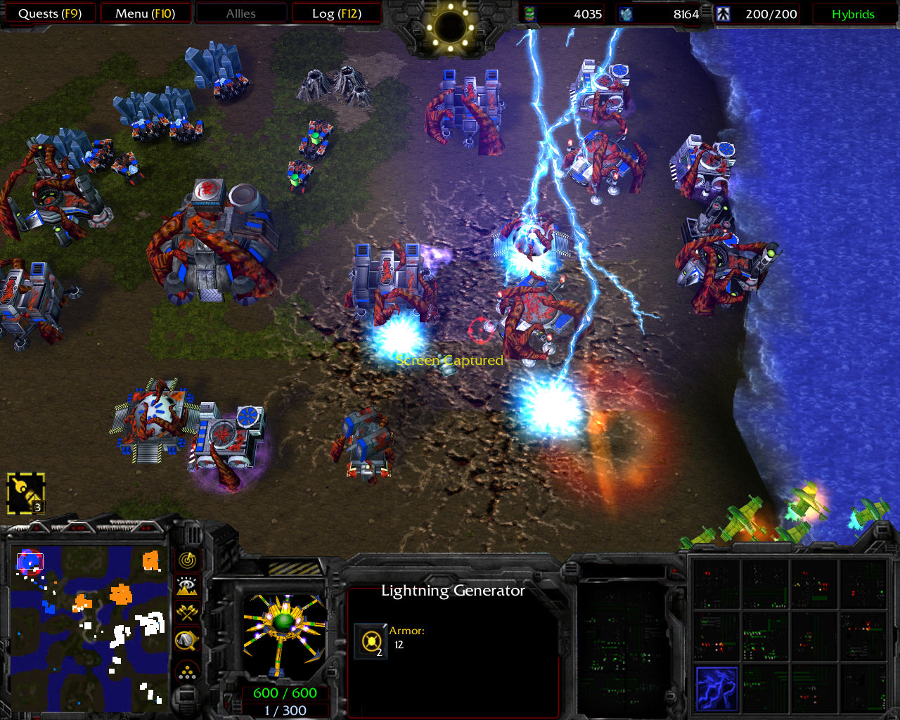 V1.12b screenshot Lightning Storm