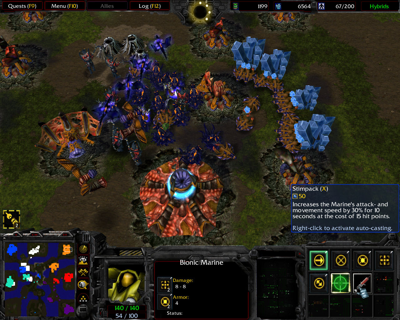 V1.2 screenshot new race