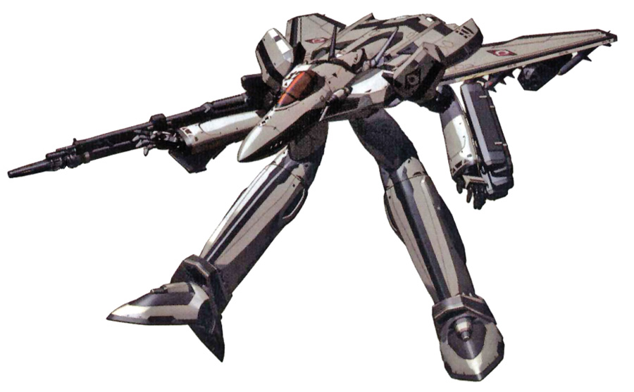 VF-171EX Nightmare Plus in its upgraded GERWALK form.