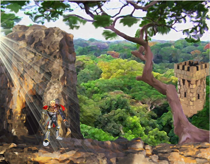 Vid Loadingscreen Version 2.0

Now with crappy sun rays and a castle