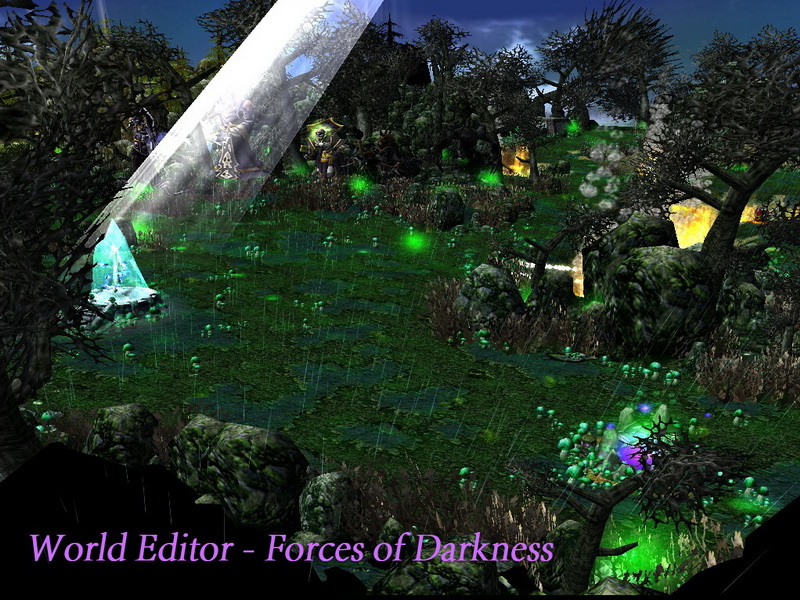 View from Worldeditor - Forces of Darkness