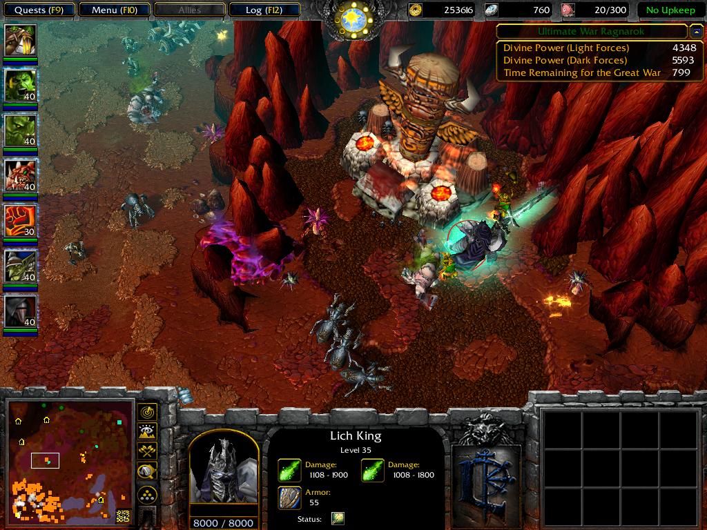 Villain Attacking Neutral Base