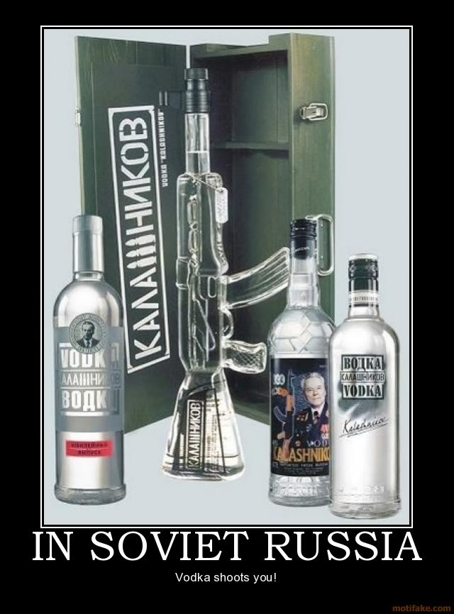 vodka shots you