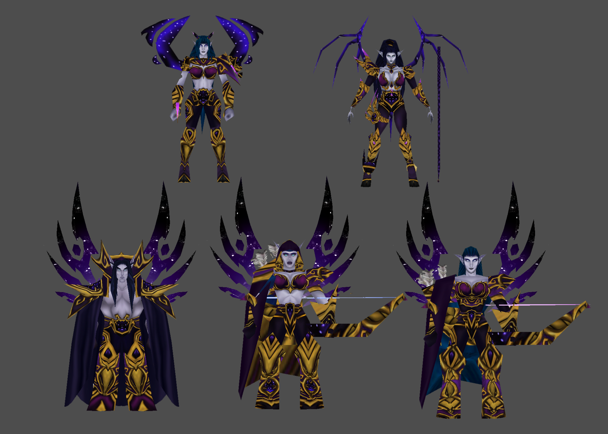 Void Elf Army WIP 2