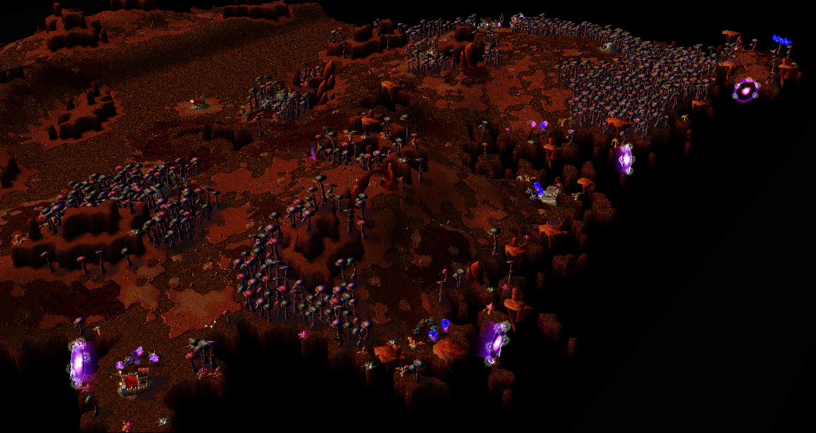 Void Ridge map layout