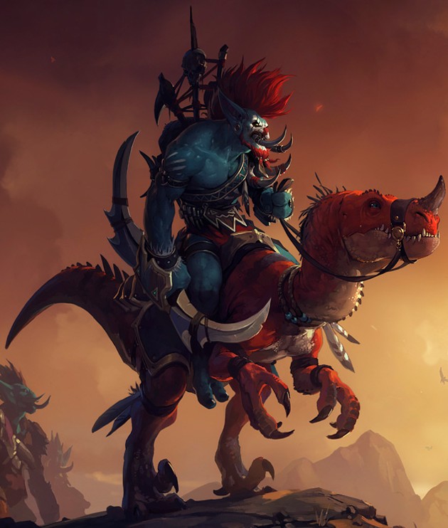Vol'jin on Raptor