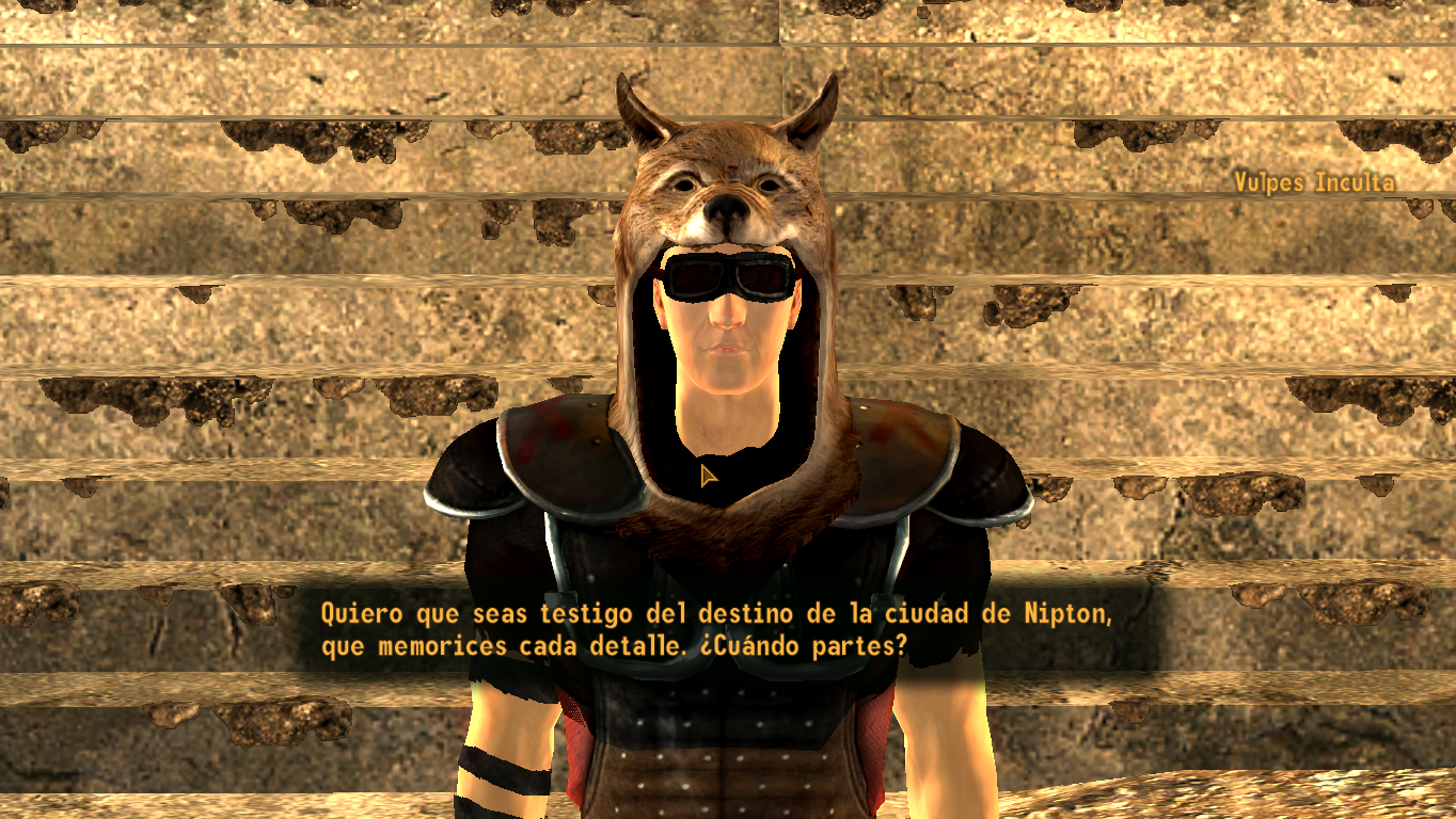 Vulpes inculta
Badd-ass character