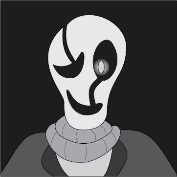 W D Gaster Colored
