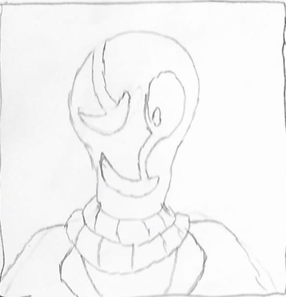 W D Gaster Sketch