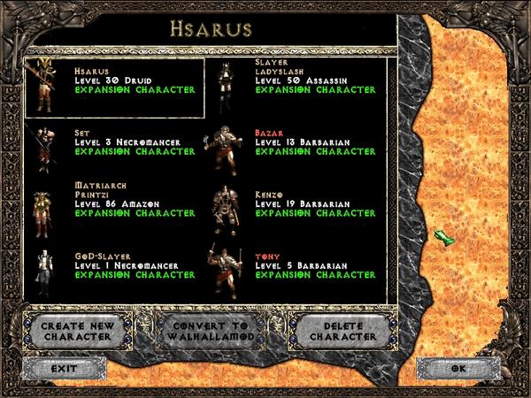 Walhalla Mod 2004 - A very good year for playing a fine Diablo Mod!

My childhood invested in this picture.