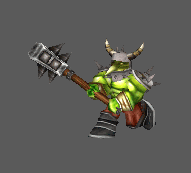 Walk animation. Same as the stand GIF it runs more smooth in the game.