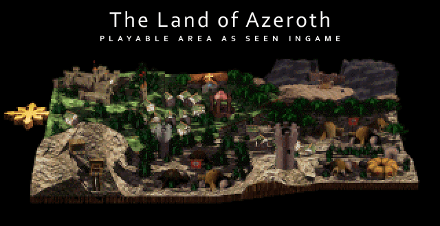 WarCraft 1 InGame Map