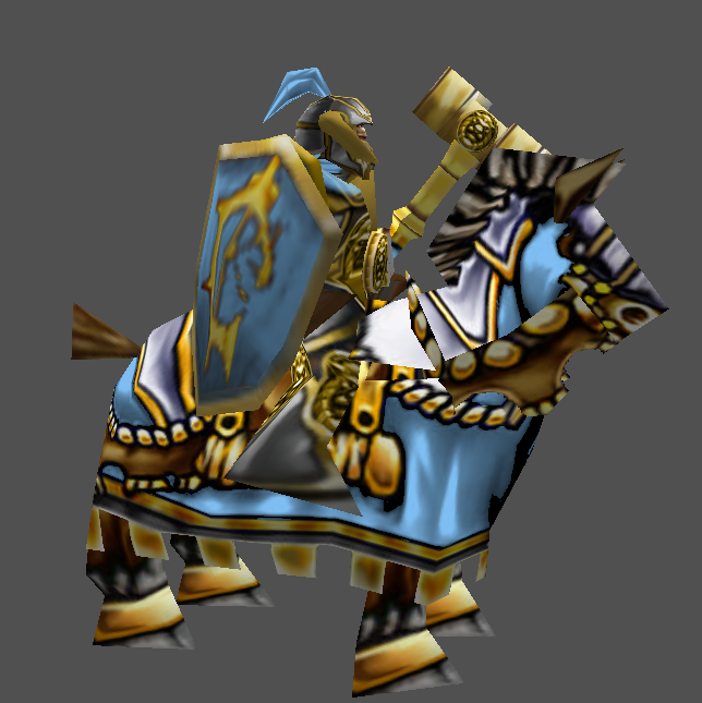 Warcraft 2 inspired Paladin
