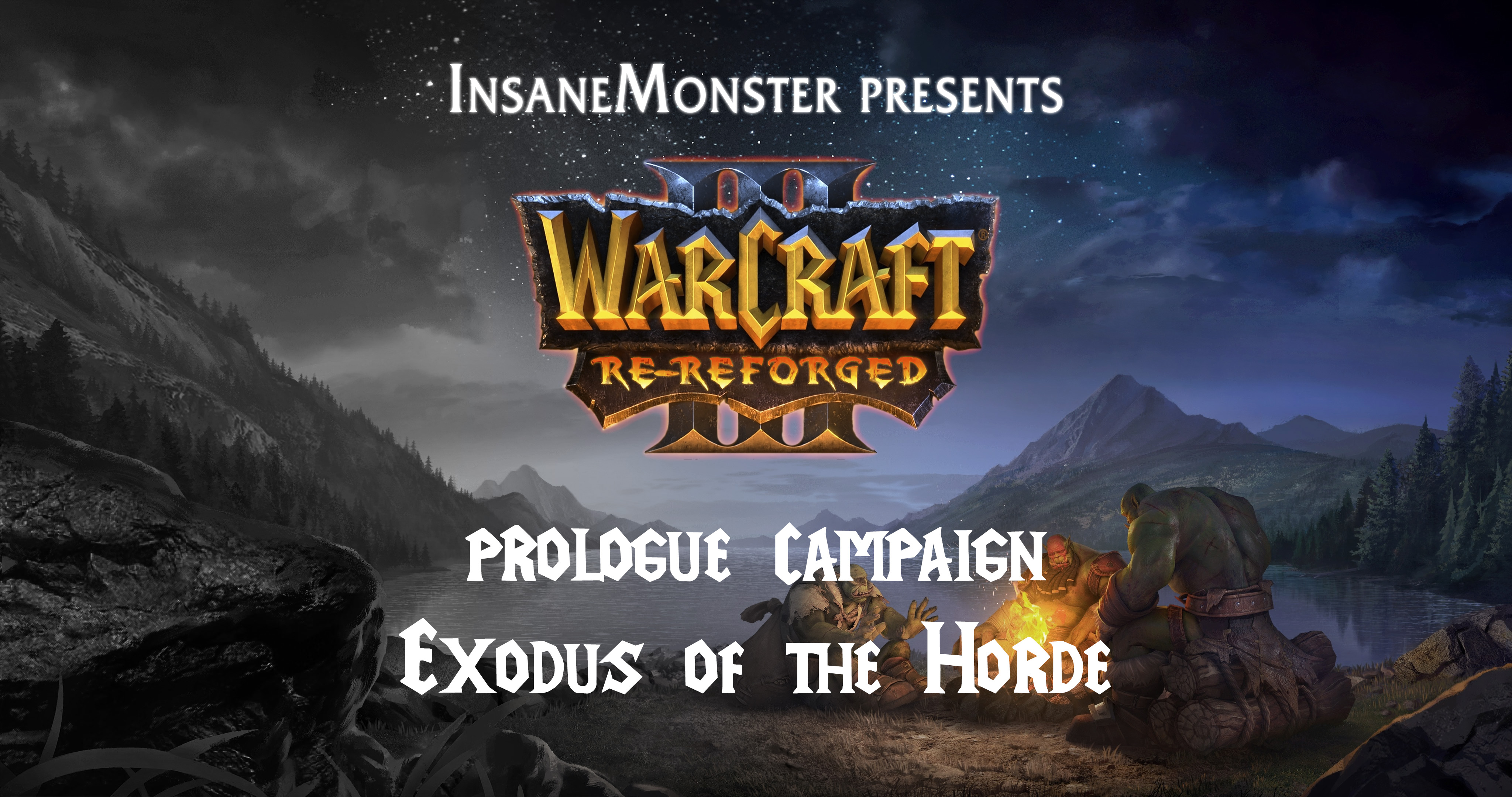 Warcraft 3 Re-Reforged Prologue Campaign Logo Plain